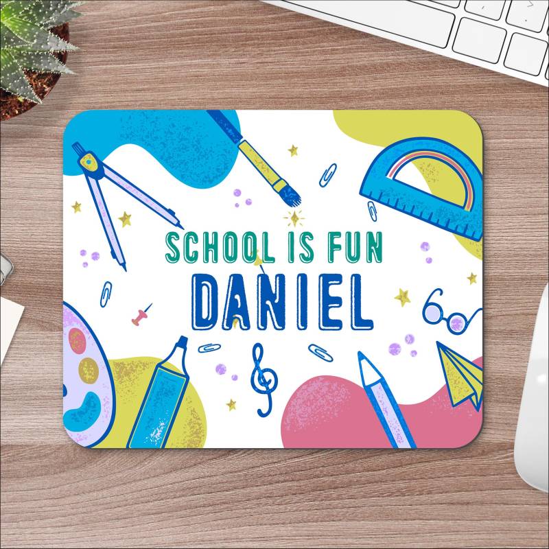 Mouse Pad Personalizat - School is fun