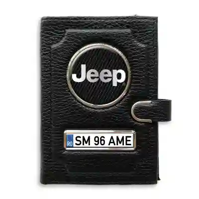 Portofel cu compartiment pentru bani cu clema JEEP