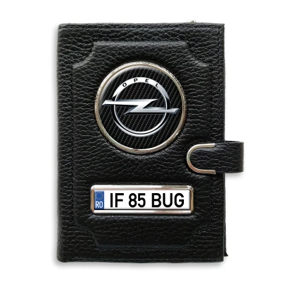 Portofel cu compartiment pentru bani cu clema Opel