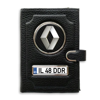 Portofel cu compartiment pentru bani cu clema Renault