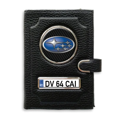 Portofel cu compartiment pentru bani cu clema Subaru