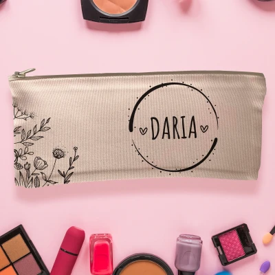 Penar personalizat-Numele persoanei scris intr-un cerc