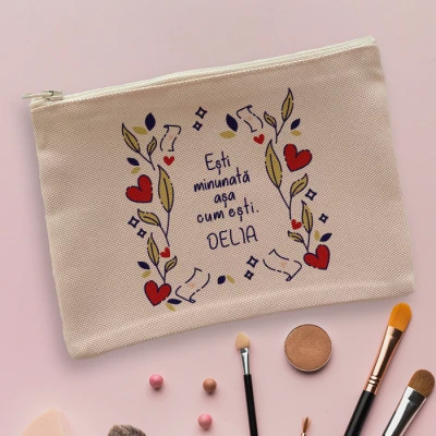 Portfard personalizat - Esti minunata asa cum esti