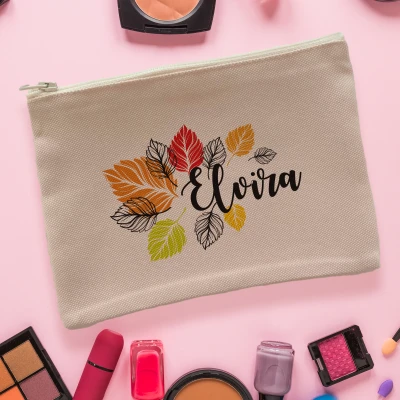 Portfard personalizat-Frunze si numele tau