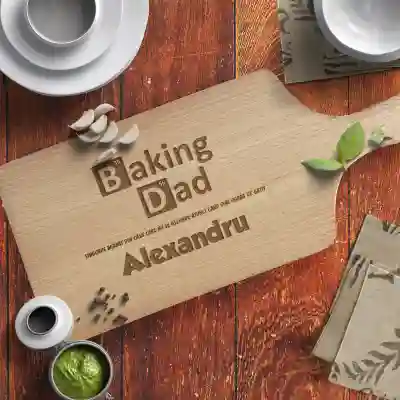 Tocator Personalizat Baking Dad
