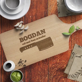 Tocator cu maner personalizat