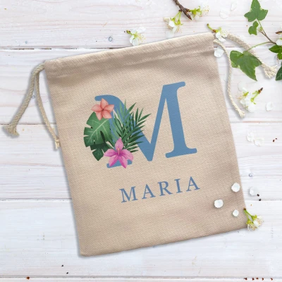 Saculeti pentru cadouri personalizat cu literele Alfabetului
