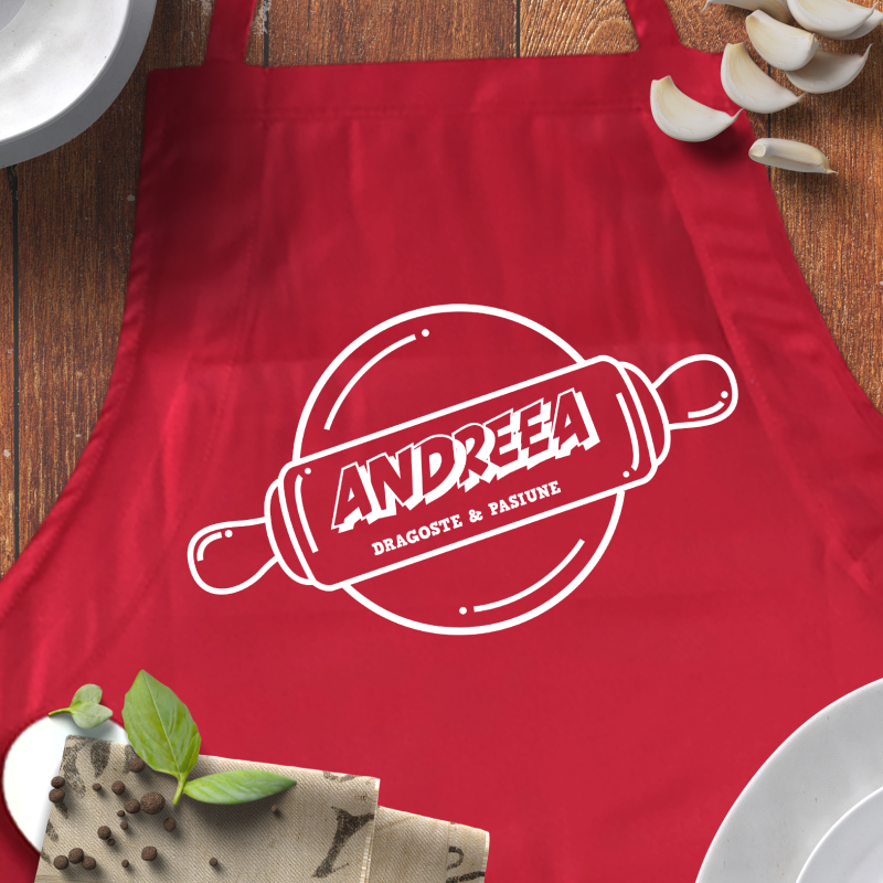 Sort De Bucatarie Personalizat - Dragoste & Pasiune