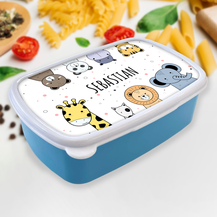 Lunch box personalizat cu animale