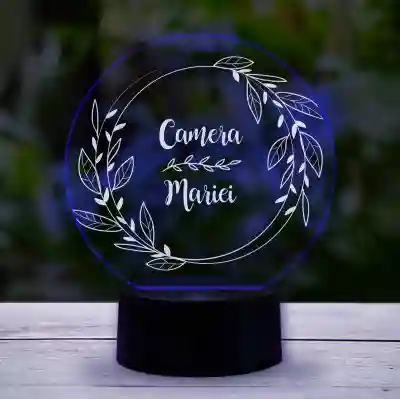 Lampa led personalizata pentru camera ta