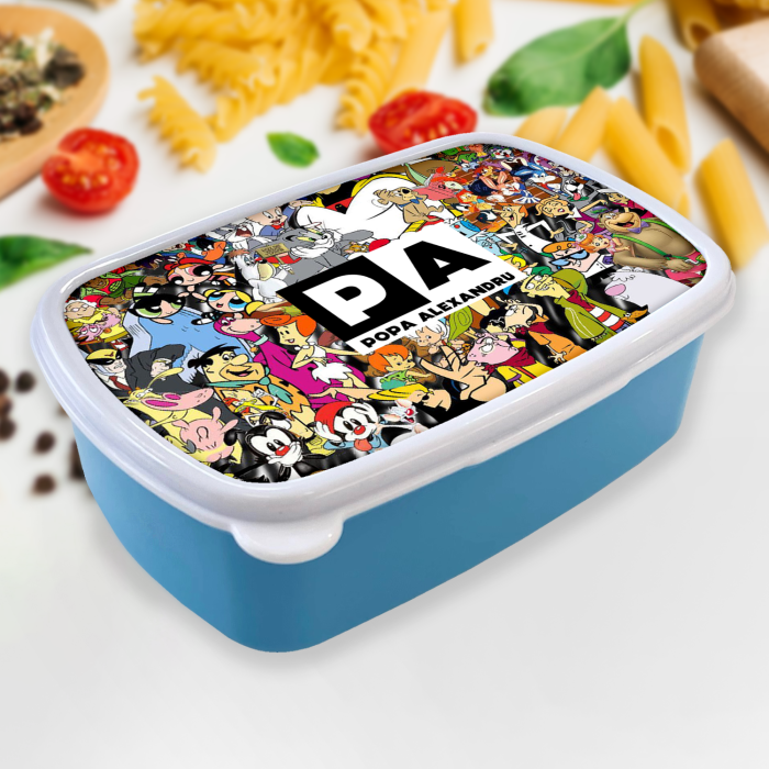 Lunch box personalizat - Cartoon