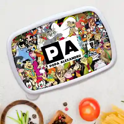 Lunch box personalizat - Cartoon