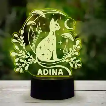 Lămpi LED 3D personalizate
