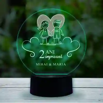 Lampa led 3D personalizata 