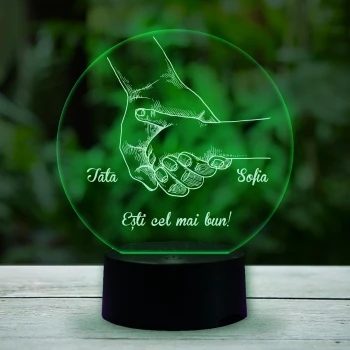 Lămpi 3D personalizate