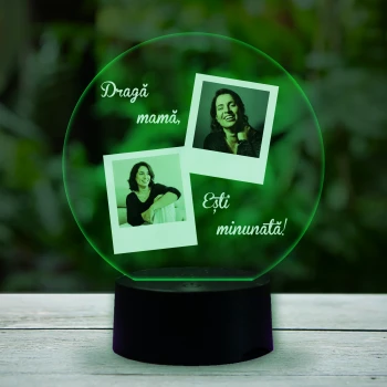 Lampa 3D personalizata