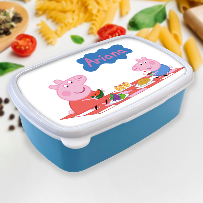 Lunch box personalizat - Pepa Pig