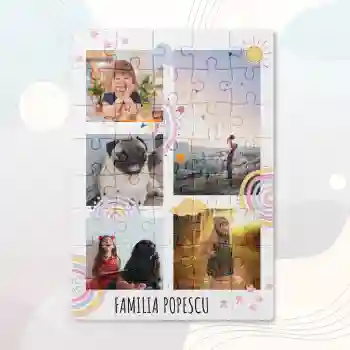 Puzzle-uri personalizate verticale