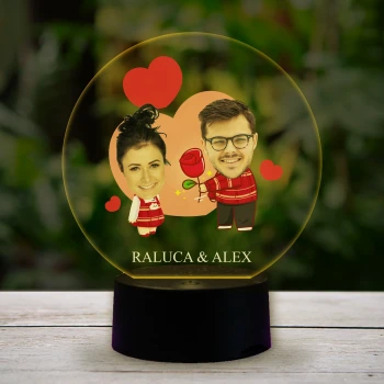 Lămpi 3D personalizabile