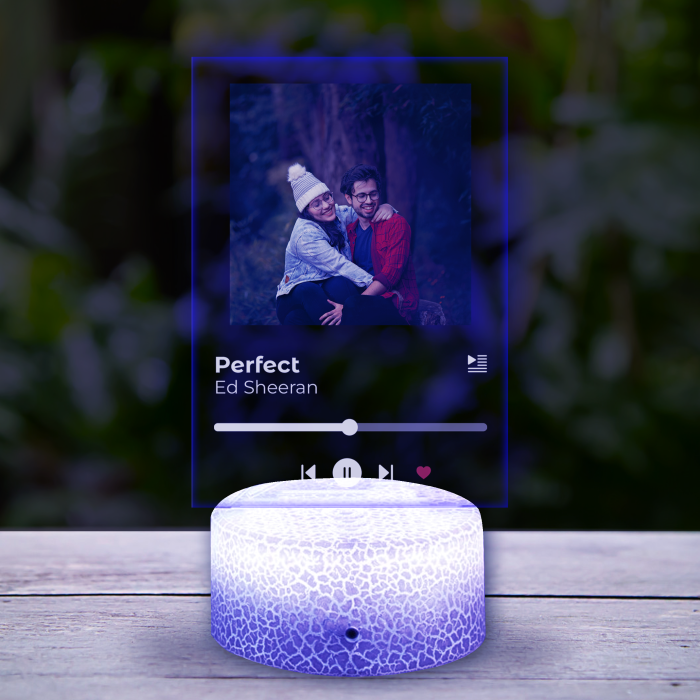 Lampa led 3D personalizata Spotify