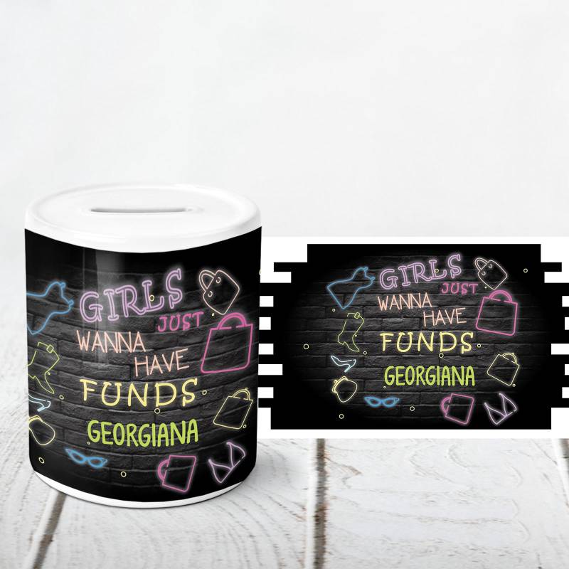 Pusculita personalizata - Girls