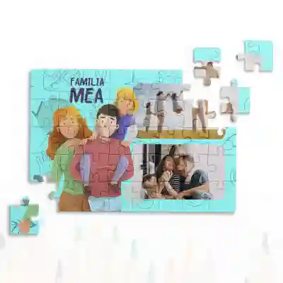 Puzzle personalizat - Familia mea