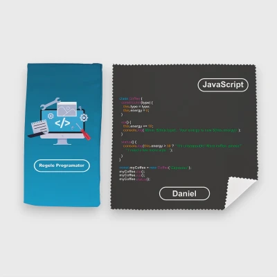 Set Personalizat pentru Ochelari – Temă Programator