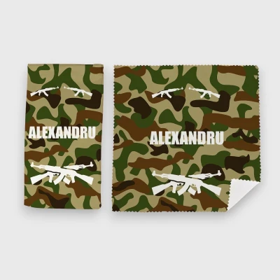 Set Personalizat pentru Ochelari – Camuflaj Militar