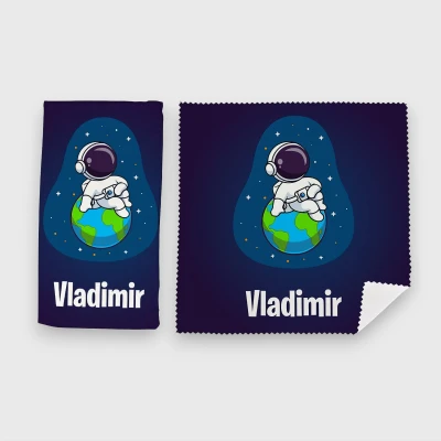 Set Personalizat pentru Ochelari – Cosmonaut