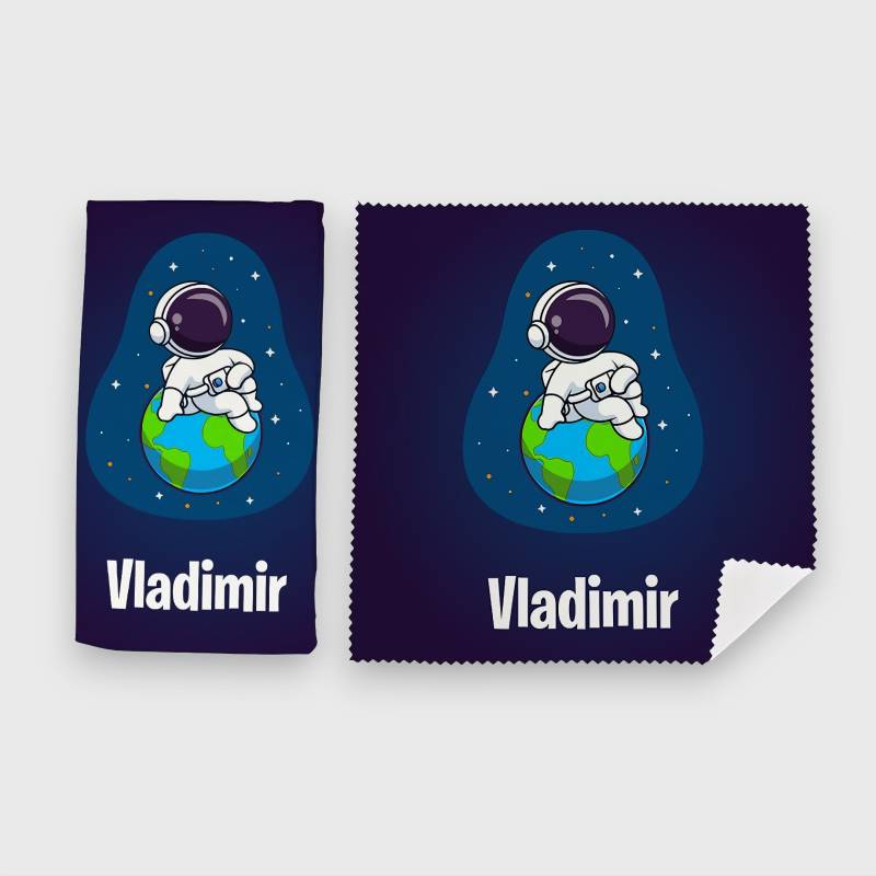 Set Personalizat pentru Ochelari – Cosmonaut