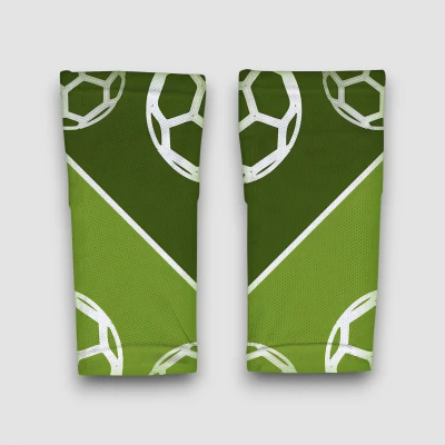 Manșoane de fotbal personalizate verzi