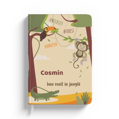 Agenda personalizata-Jungla