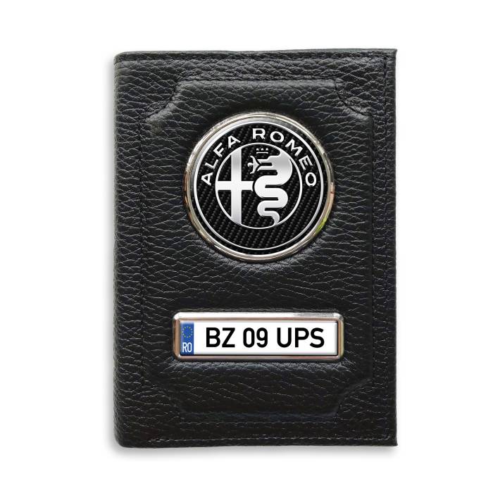 Portofel cu compartiment pentru bani Alfa Romeo Silver