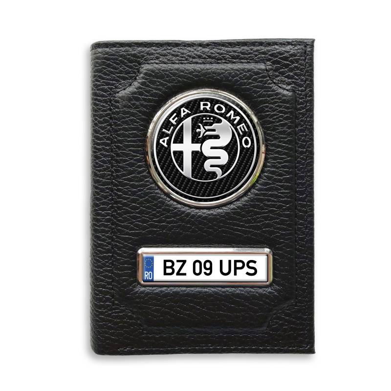 Portofel cu compartiment pentru bani Alfa Romeo Silver