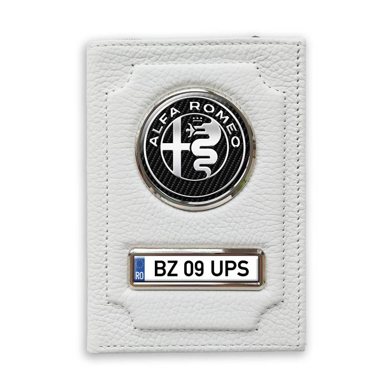Portofel cu compartiment pentru bani Alfa Romeo Silver