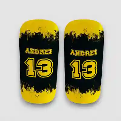 Apărători de Fotbal Personalizate - Cu Număr și Numele jucătorului 