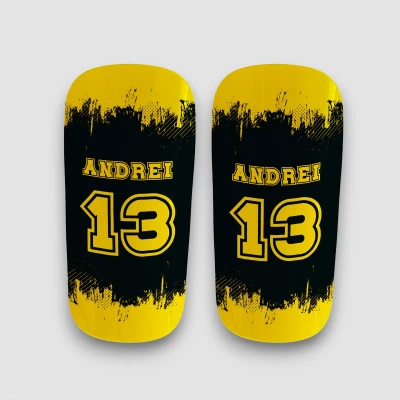 Apărători de Fotbal Personalizate - Cu Număr și Numele jucătorului 