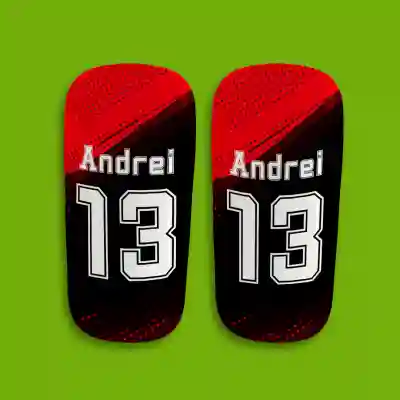 Apărători de Fotbal Personalizate - Cu Număr și Text
