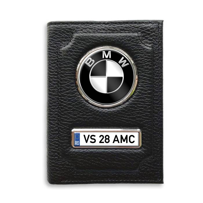 Portofel cu compartiment pentru bani BMW Black