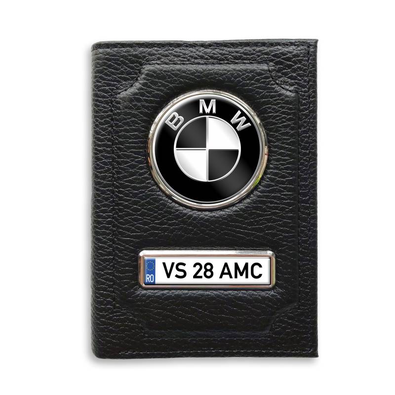 Portofel cu compartiment pentru bani BMW Black