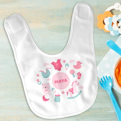 Bavetica personalizata-Figurine pentru fetite