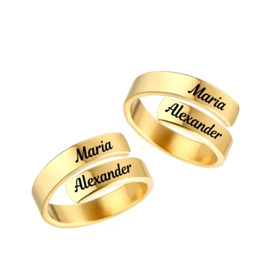 Bijuterie Personalizată - Set Inele personalizate