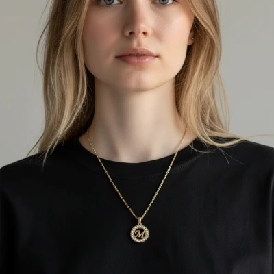 Colier Personalizat cu Inițială