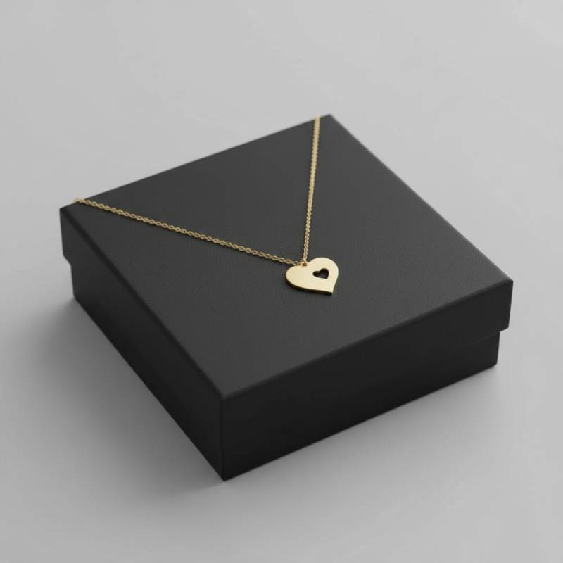 Colier dama cu pandantiv inima