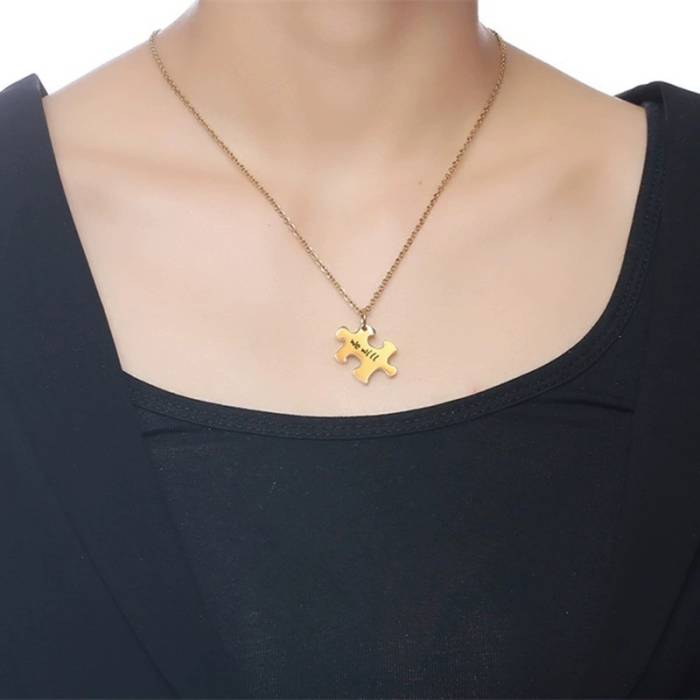 Colier Puzzle Personalizat 