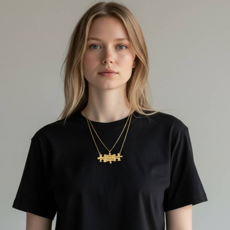 Colier Puzzle Personalizat 