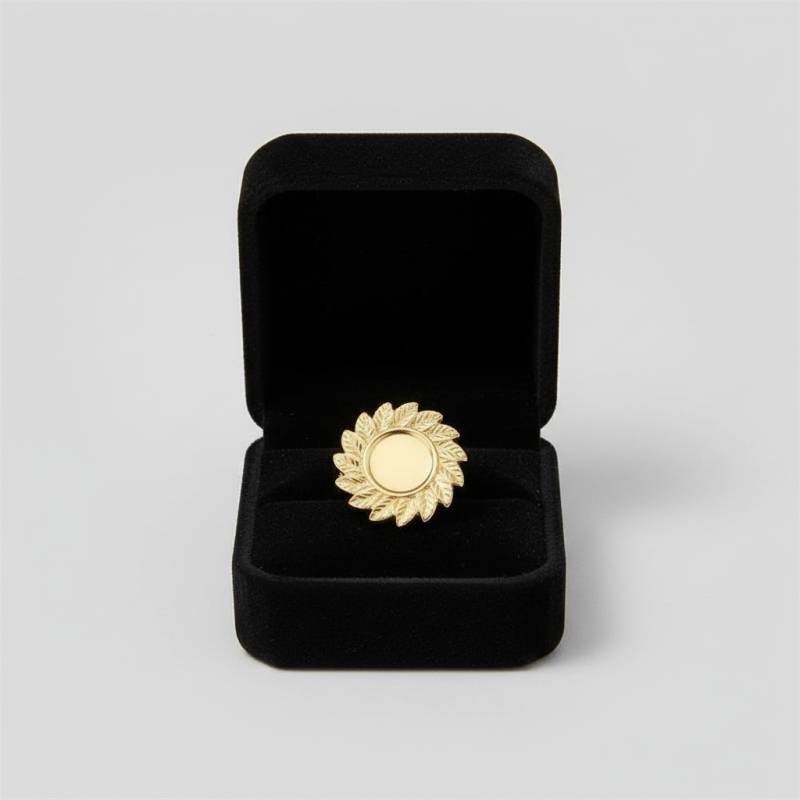 Inel dama cu poza personalizata