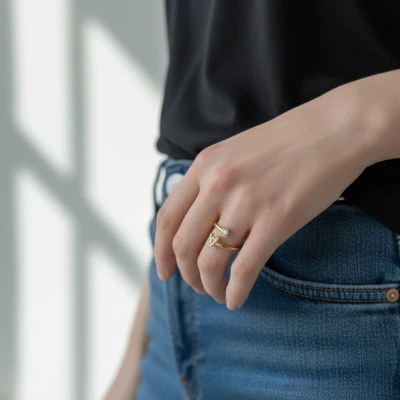 Inel Personalizat cu Inițială