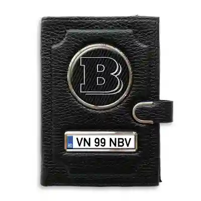 Portofel cu compartiment pentru bani cu clema Brabus