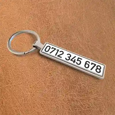 Breloc auto - Numar de telefon